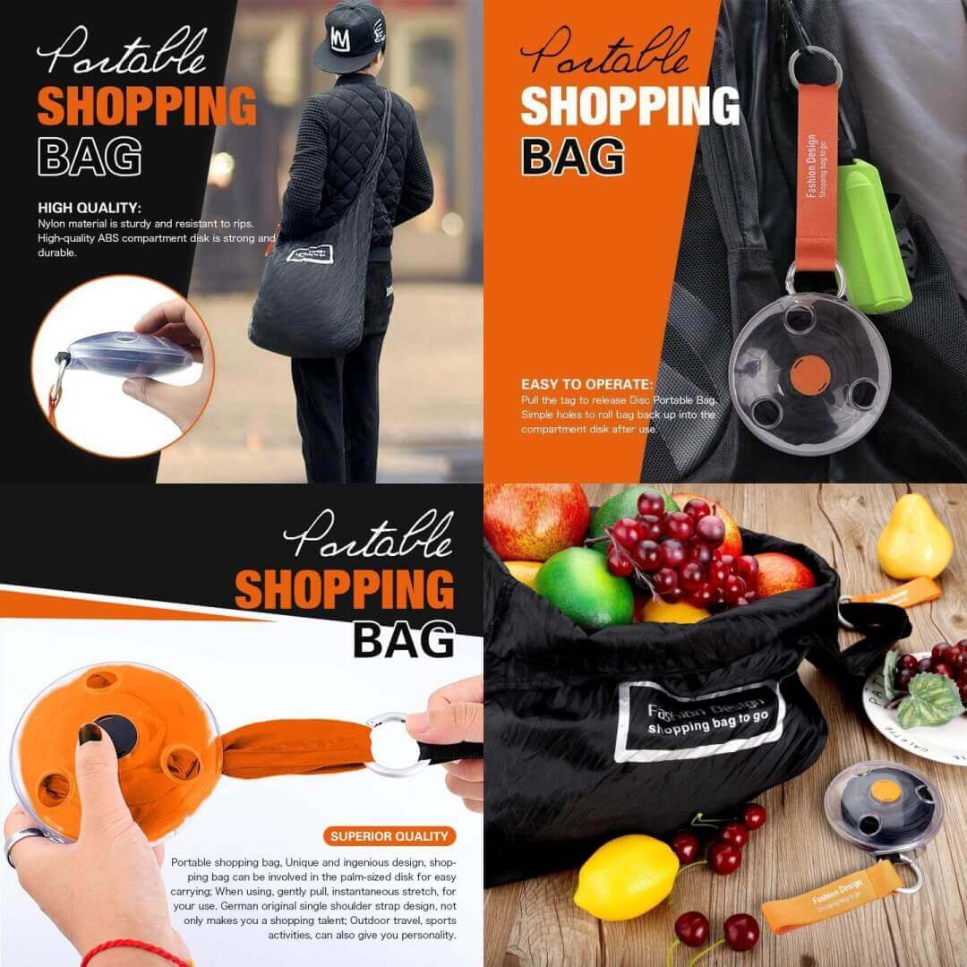 Disc Portable Shopping Bag