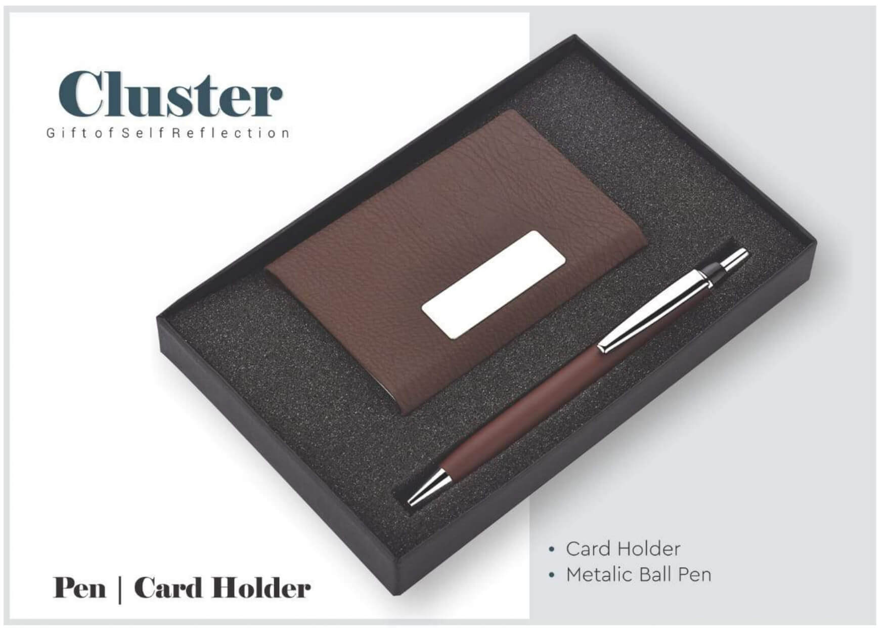 Card Holder and Pen Set Cluster