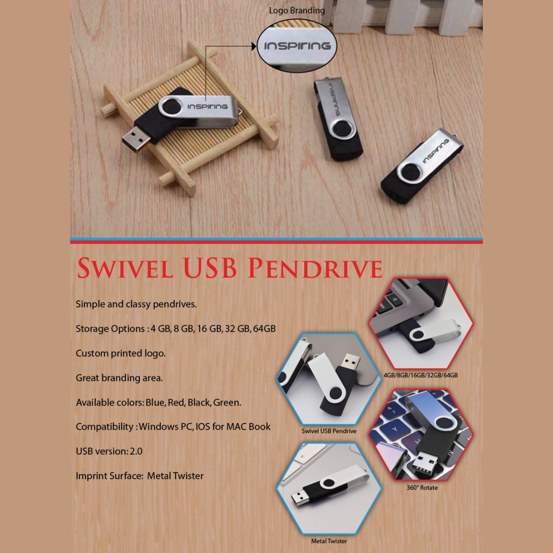 Swivel USB Pendrive