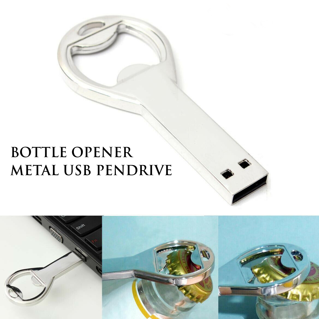 Bottle Opener Metal USB Pendrive