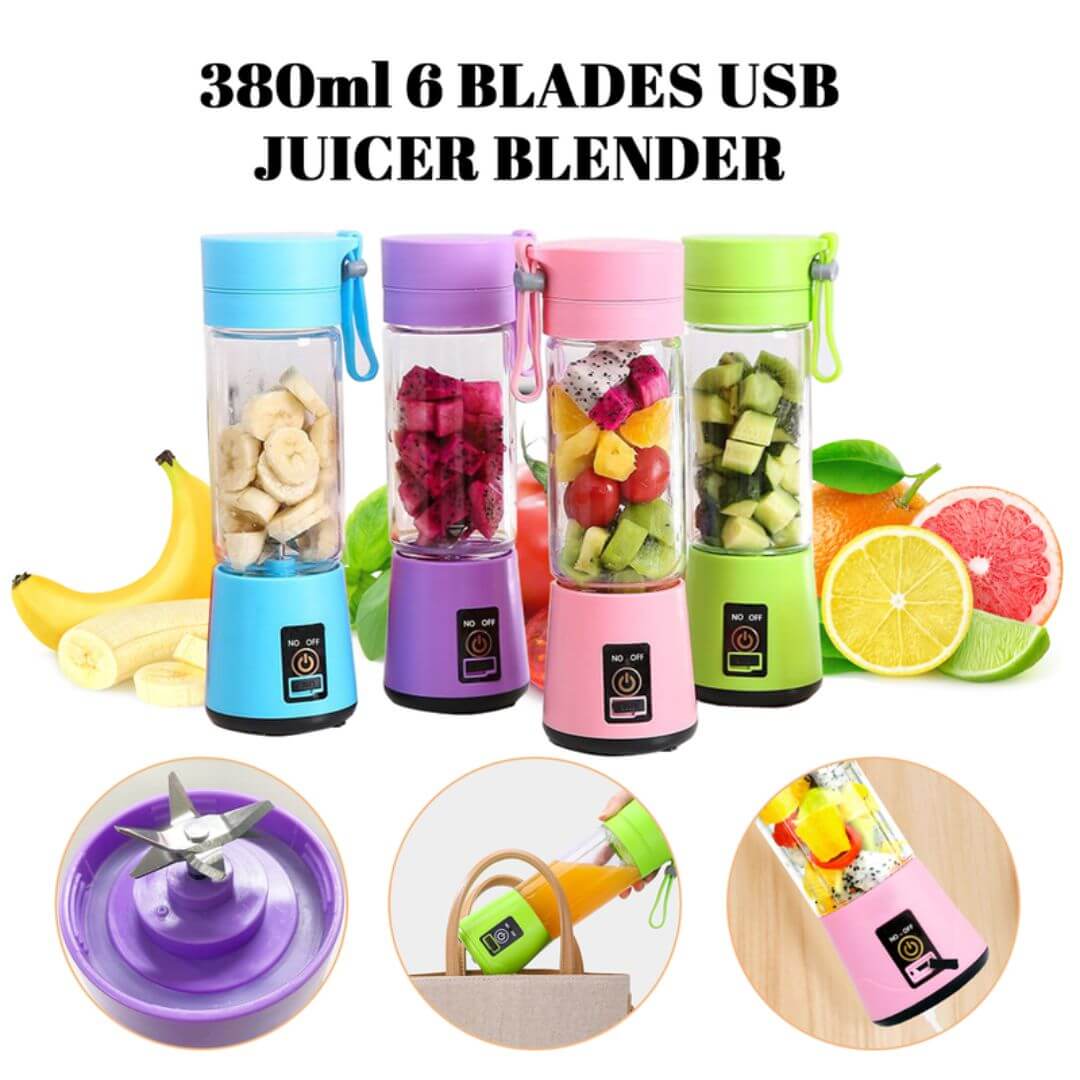 Portable Juicer 6 blade