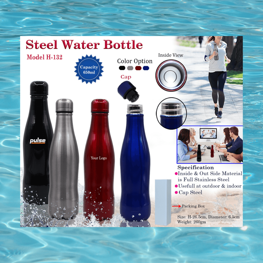Steel Water Bottle H-132