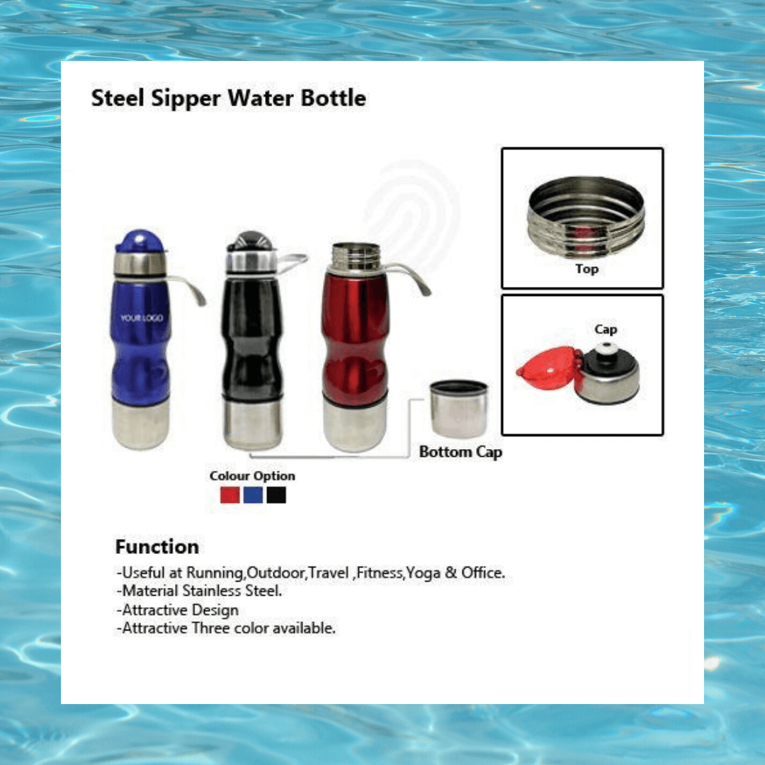 Steel Sipper Water Bottle H-138
